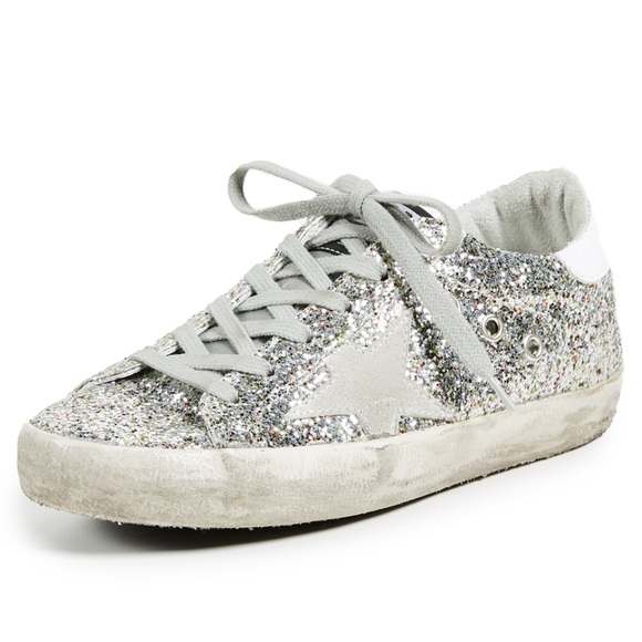 NIB GOLDEN GOOSE GLITTER SUPERSTAR 39 SOLD OUT - Picture 7 of 8